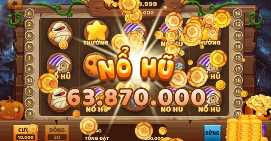 Giao diện của game nổ hũ 68 rất bắt mắt