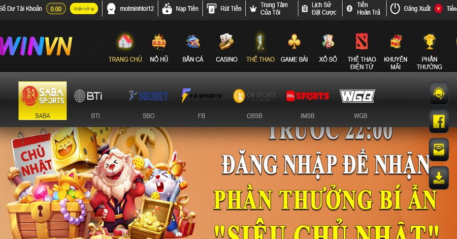 Đôi nét về cá cược Thể Thao WINVN