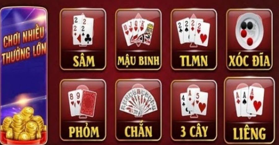 Nhiều sự lựa chọn độc đáo, hấp dẫn tại Game bài online winvn