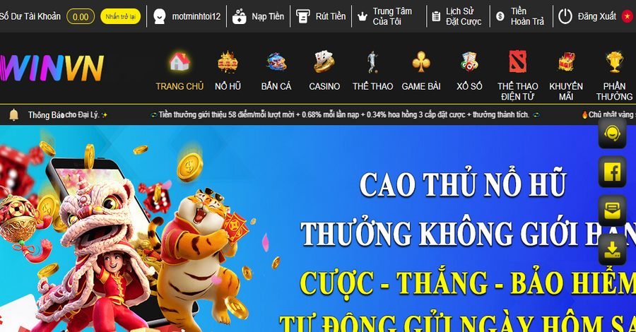 Vấn đề không truy cập được vào link WINVN