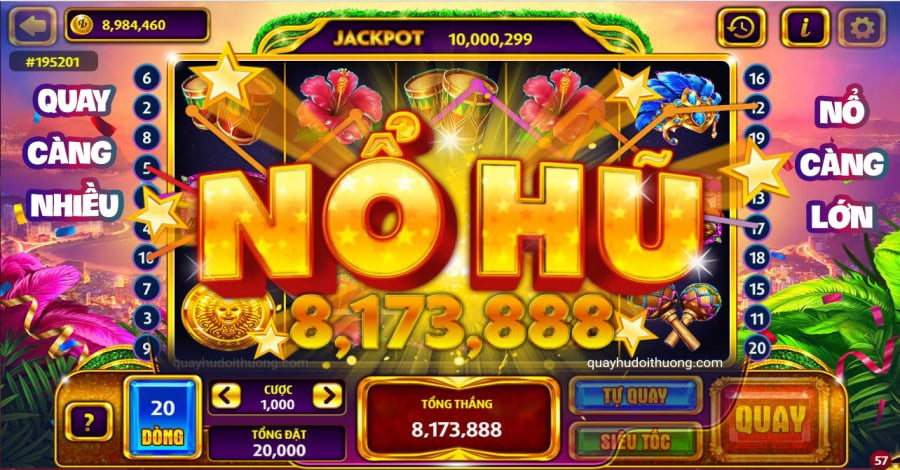 Winvn trả thưởng Nổ hũ siêu nhanh