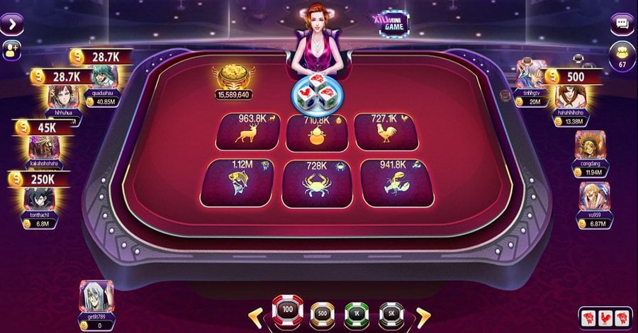 Hack quy luật game Bầu Cua giúp dự đoán tụ có xác suất ra cao nhất